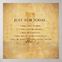 Reiki Principles - Reiki Precepts