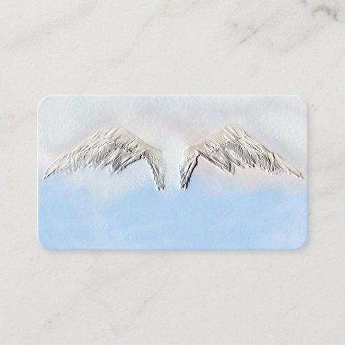 Reiki Psychic Angels Wings Business Card