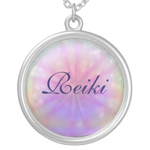 Reiki Silver Plated Necklace
