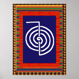 REIKI Symbol Healing ART Yoga :  cadeau pour tous Poster