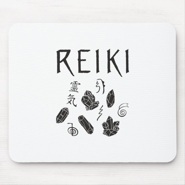 Reiki Symbols | Esoteric Awareness Gift Ideas Mouse Pad (Front)