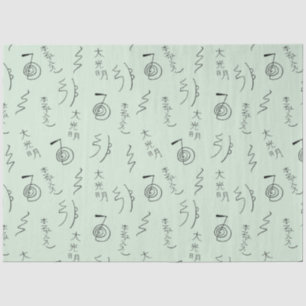 Reiki Symbols Pattern - Reiki Healing Tissue Paper