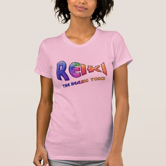 Reiki - The Healing Touch T-Shirt (Front)