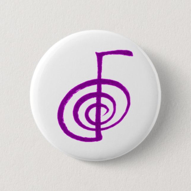 Reiki Things Pinback Button (Front)