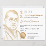 Reiki Yoga Certificate of Completion<br><div class="desc">Reiki Yoga Certificate of Course Completion with Mikao Usui portrait</div>