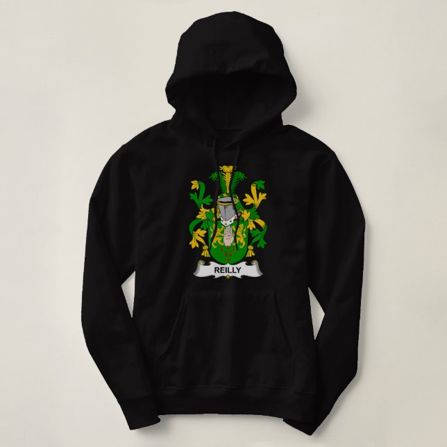 Reilly Coat of Arms  Family Crest  Hoodie (Design Front)
