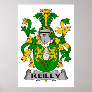 Reilly Family Crest Poster