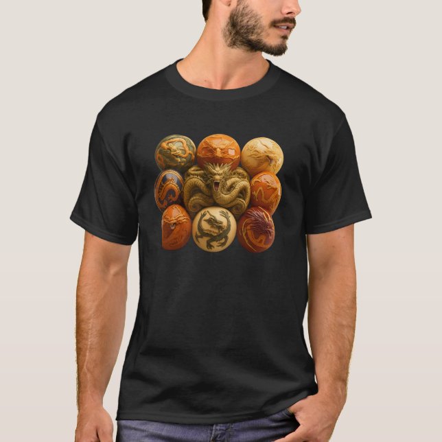 Reimagined Dragon Balls from Dragon Ball Z  T-Shirt (Front)