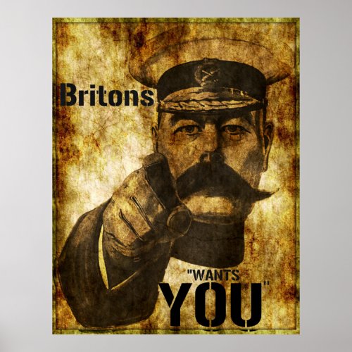 Reimagined Lord Kitchener Wants You Poster