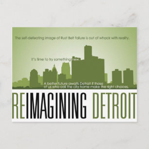 Reimagining Detroit Postcard