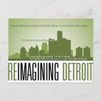 Reimagining Detroit Postcard