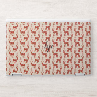 Rein Deer Seamless Pattern Design HP Laptop Skin