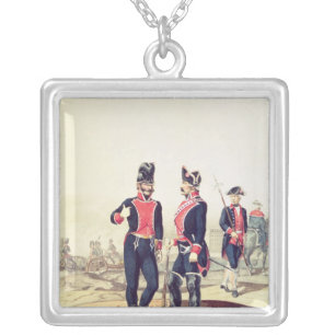 Reinado de Carlos IV, 1795 Silver Plated Necklace