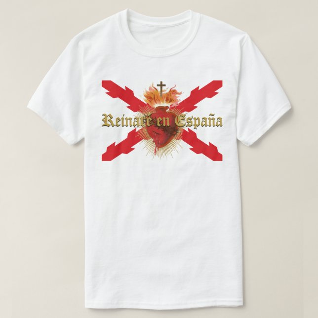 Reinaré en España T-Shirt (Design Front)