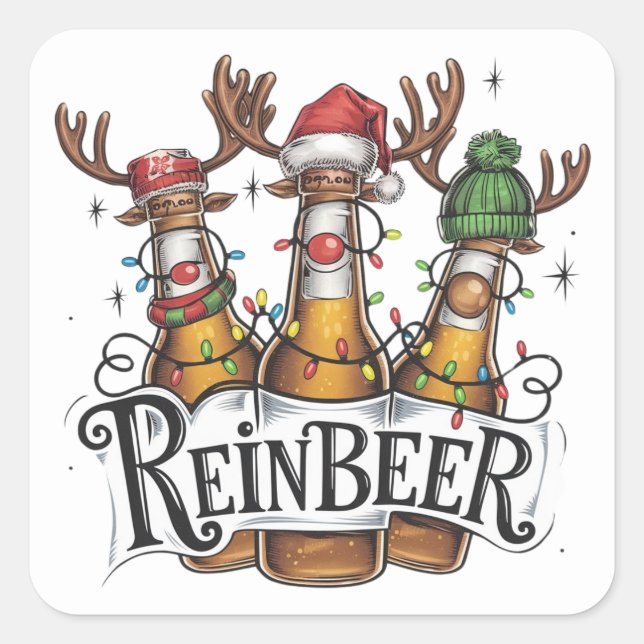 ReinBEER Sticker (Front)