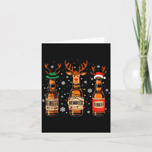 Reinbeers Funny Reindeer Beer Christmas Drinking X Card