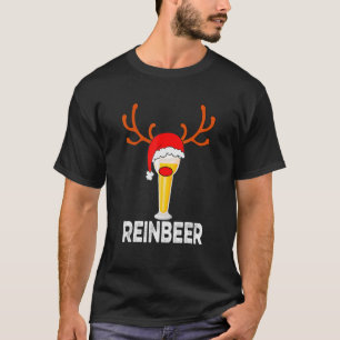 Reinbeers Reindeer Beer Christmas Drinking Xmas T-Shirt