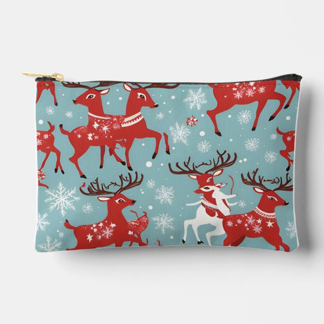 Reindeer Accessory Pouch (Front)