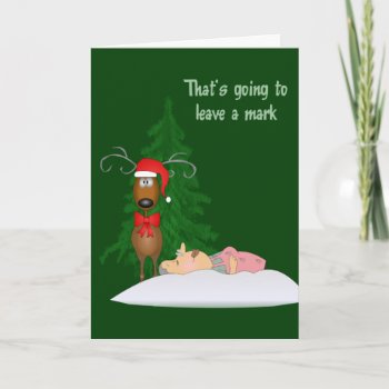 Reindeer And Grandma Greeting Card by ChiaPetRescue at Zazzle