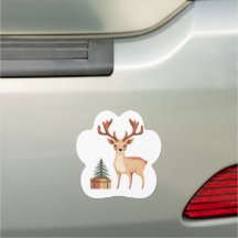 REINDEER AND THE CHRISTMAS TREE