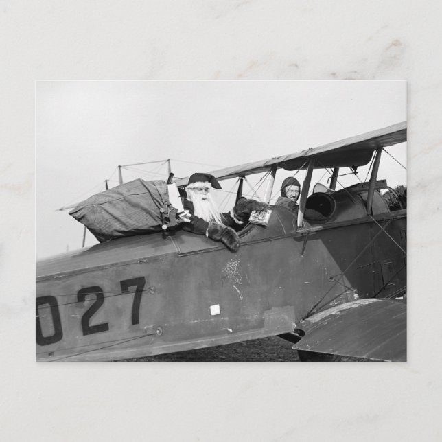 Reindeer are in the Shop, 1921 Postcard (Front)