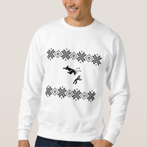 Reindeer Attack Sweatshirt