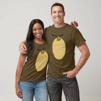 Reindeer Belly Costume Christmas Deer DIY Women Me T Shirt