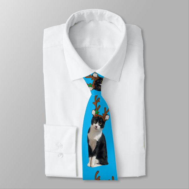 Reindeer Calliope Neck Tie (Tied)