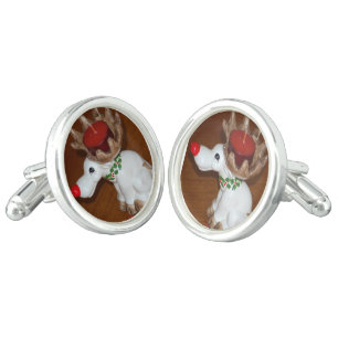Reindeer-Candle Cufflinks