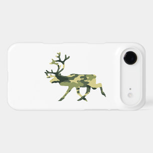 Reindeer / Caribou Woodland Camouflage / Camo iPhone 17 Air Case