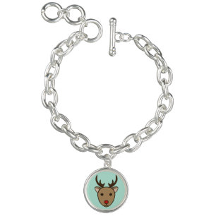Reindeer Charm Bracelet