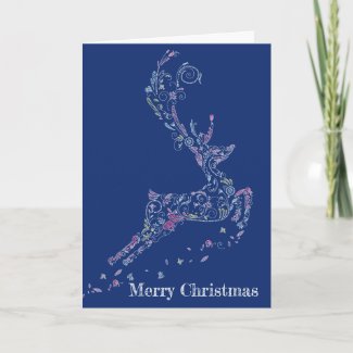 Reindeer Christmas Card