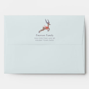 Reindeer Christmas Envelope