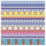 reindeer christmas fabric