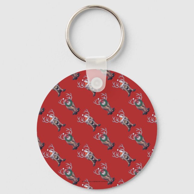 Reindeer Christmas Keychain (Front)