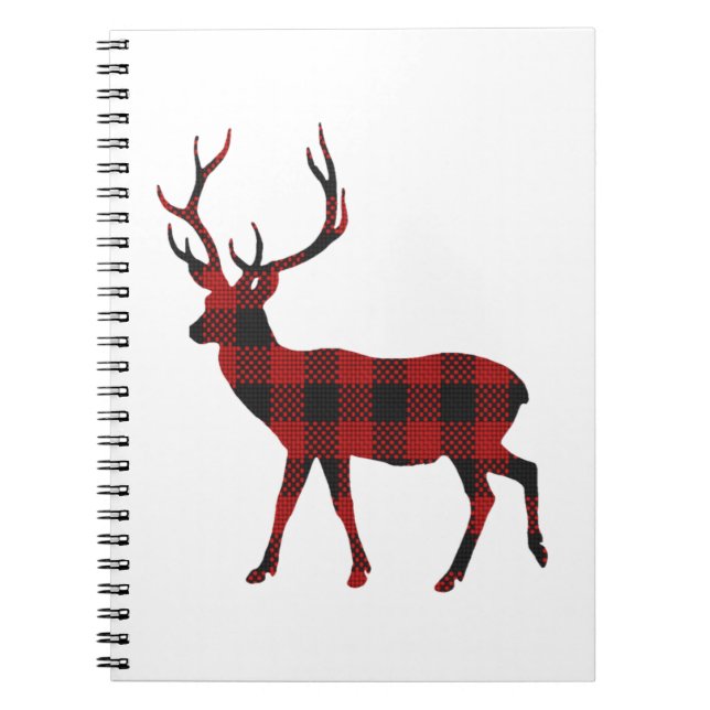 Reindeer Christmas Notebook (Front)