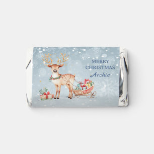 Reindeer Christmas Presents Hershey's Miniatures