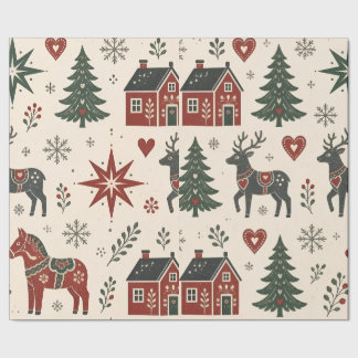 Reindeer Christmas Wrapping paper