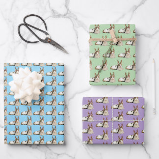 Reindeer Cleopatra Wrapping Paper Sheets