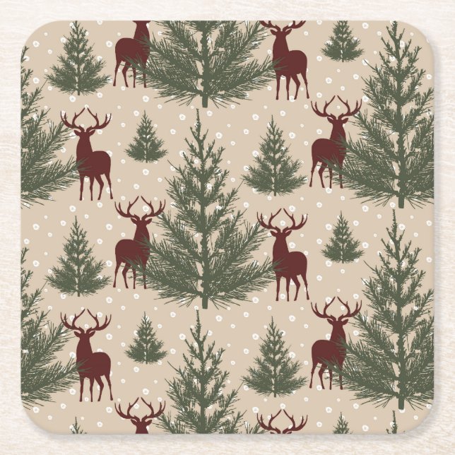 Reindeer Coasters (Front)