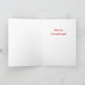 Reindeer Crap Holiday Card (Inside)