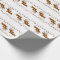 Reindeer Dachshund Christmas Gift Wrapping Paper