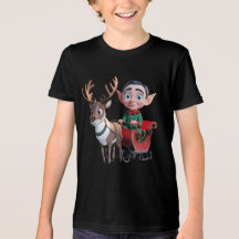 Reindeer ELF Kids T-Shirts