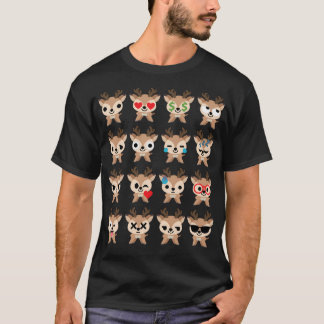 Reindeer Emoji T-Shirt