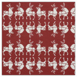 Reindeer Fabric Christmas Deers Fabrics Custom