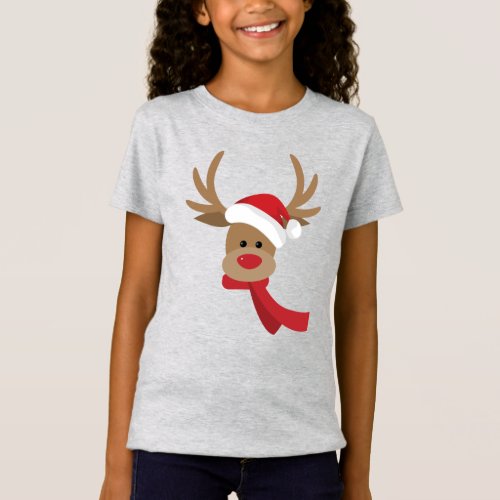Reindeer Face T_Shirt