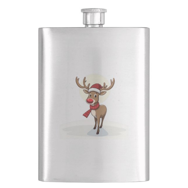 Reindeer Flask (Front)