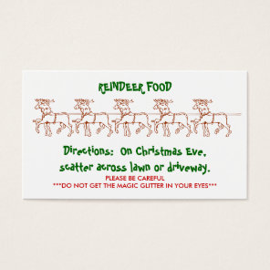 REINDEER FOOD - Customized 2