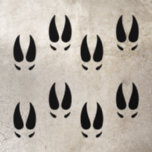 Reindeer Footprints Floor Decals