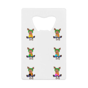 Reindeer Gamer Pack Credit Card Bottle Opener